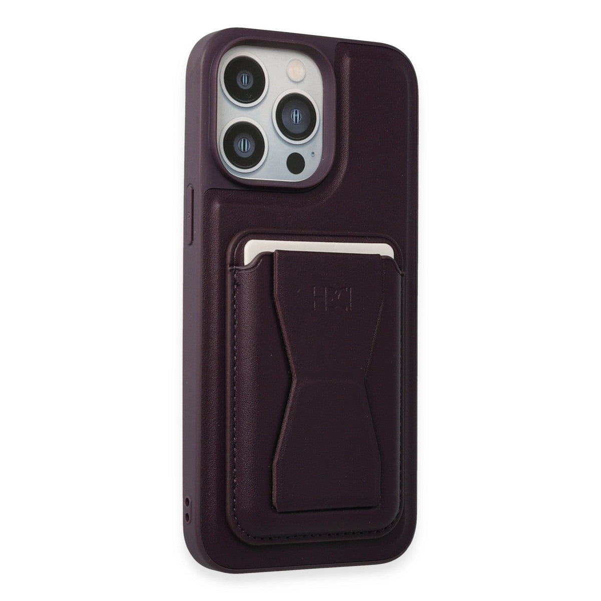 HDD Apple iPhone 14 Pro Max Kılıf HD Deri Luxury Magnet Kartvizitli Kapak